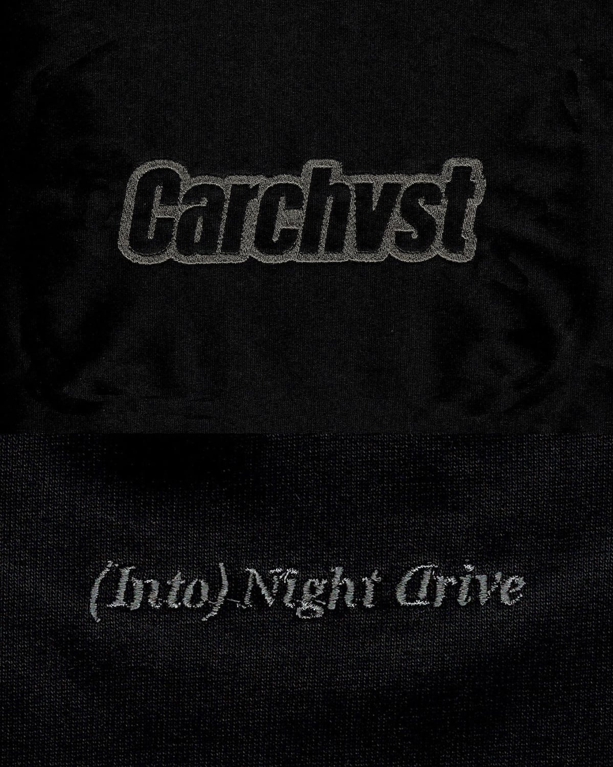 Embroidered Logo T-Shirt Charcoal Gray