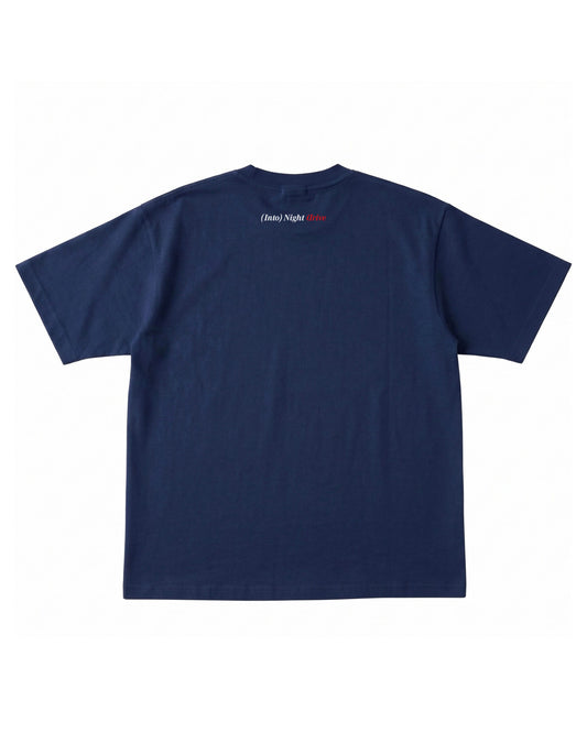 Embroidered Logo T-Shirt Navy