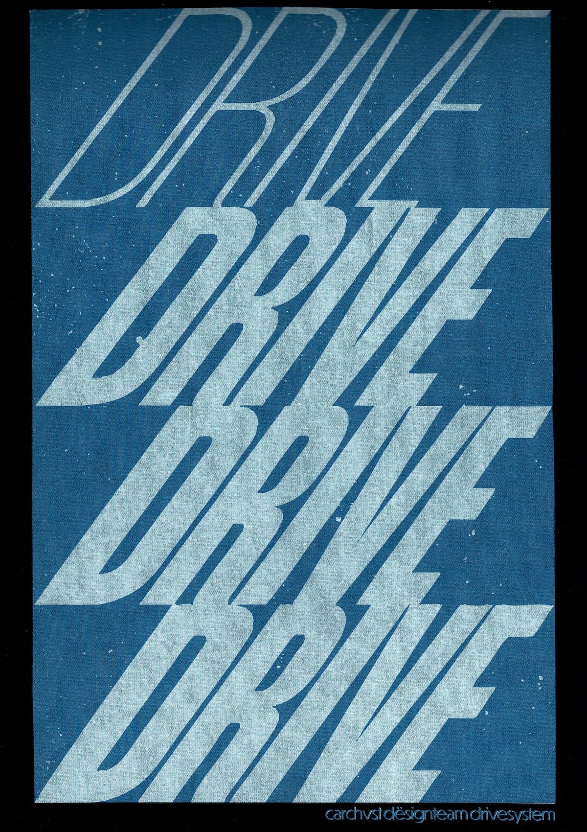 "DRIVE" T-Shirt Black