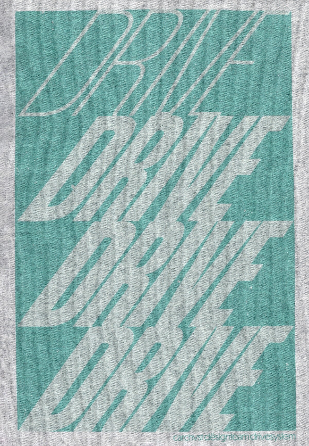 "DRIVE" T-Shirt Gray
