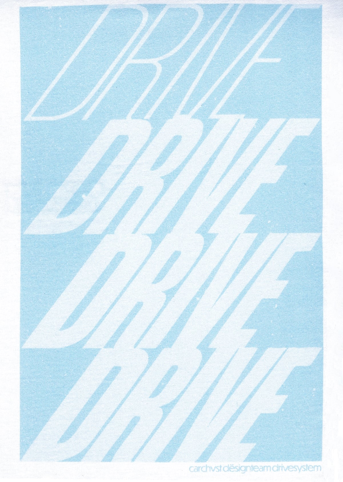 "DRIVE" T-Shirt White