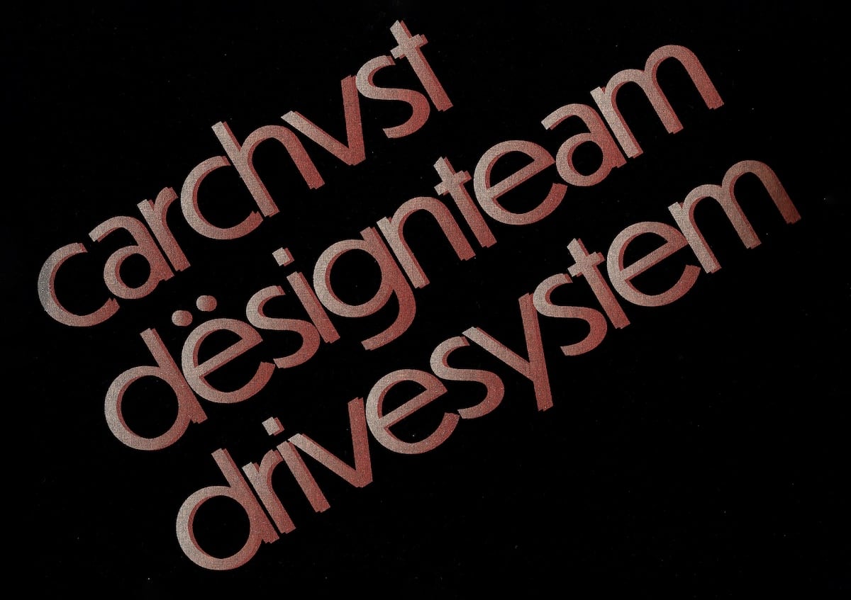 "Drivesystem" T-Shirt Black
