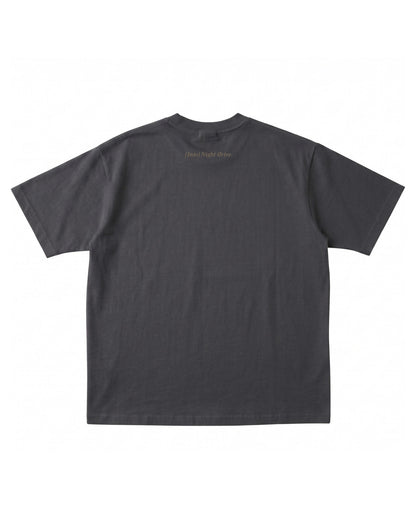 Embroidered Logo T-Shirt Charcoal Gray