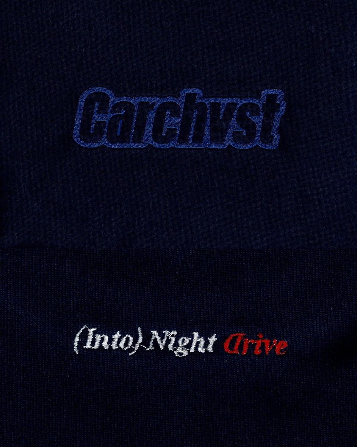 Embroidered Logo T-Shirt Navy