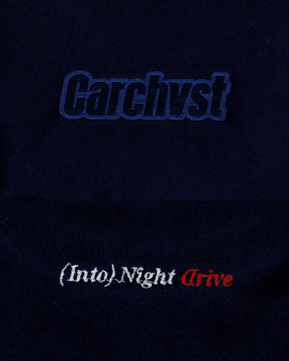 Embroidered Logo T-Shirt Navy