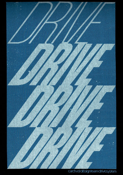 "DRIVE" T-Shirt Black