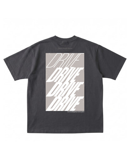 "DRIVE" T-Shirt Charcoal Gray
