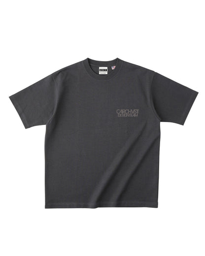 "DRIVE" T-Shirt Charcoal Gray