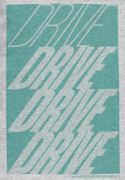 "DRIVE" T-Shirt Gray