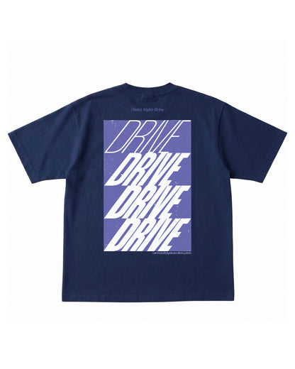 "DRIVE" T-Shirt Navy