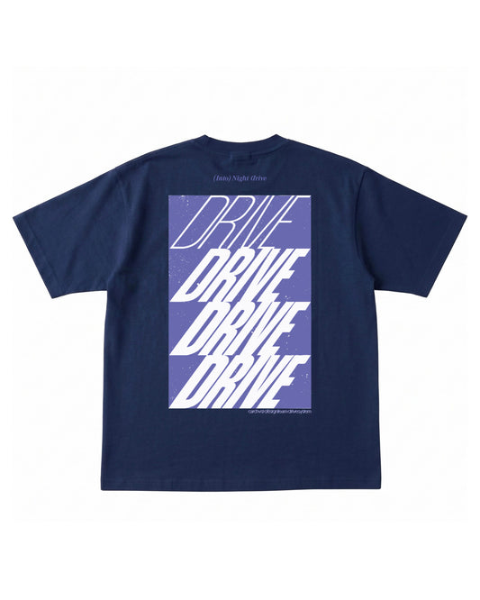 "DRIVE" T-Shirt Navy