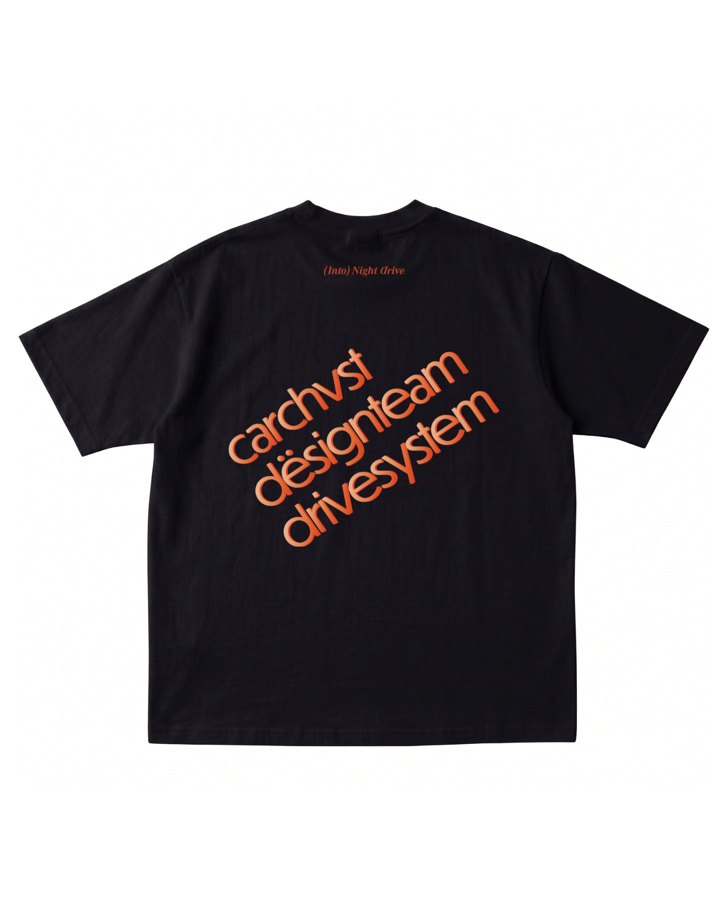 "Drivesystem" T-Shirt Black