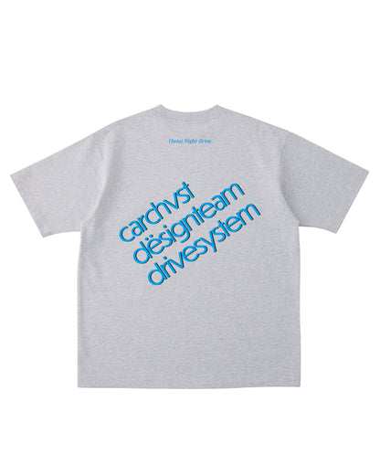 "Drivesystem" T-Shirt Gray