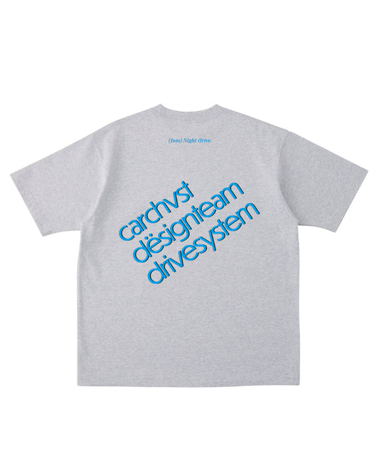 "Drivesystem" T-Shirt Gray