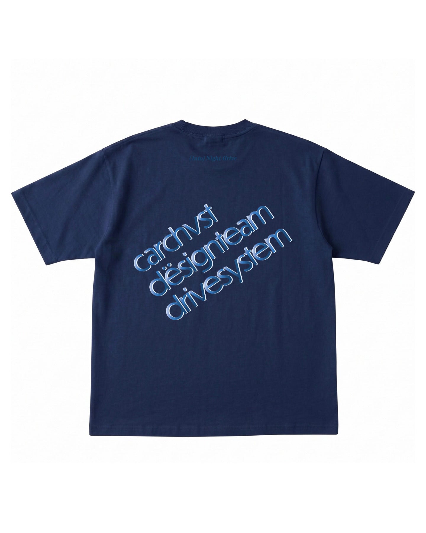 "Drivesystem" T-Shirt Navy