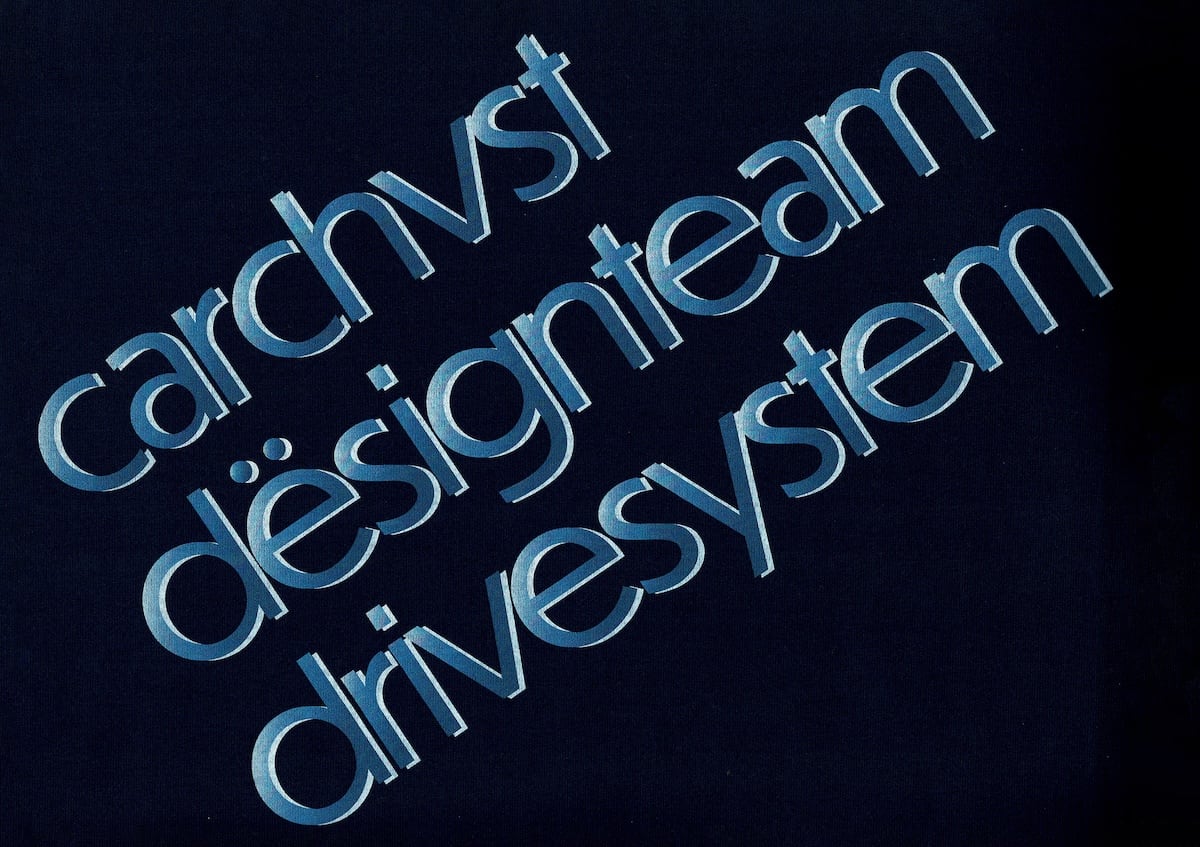 "Drivesystem" T-Shirt Navy